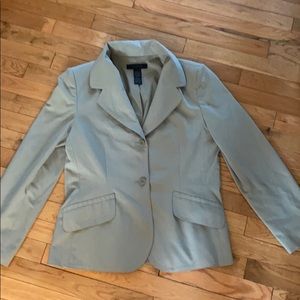 Tan blazer from The Limited